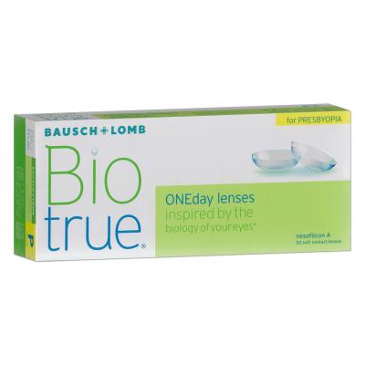 Biotrue ONEDay for Presbyopia | 30 Linsen | Addition LOW(+0,75 - +1,50)