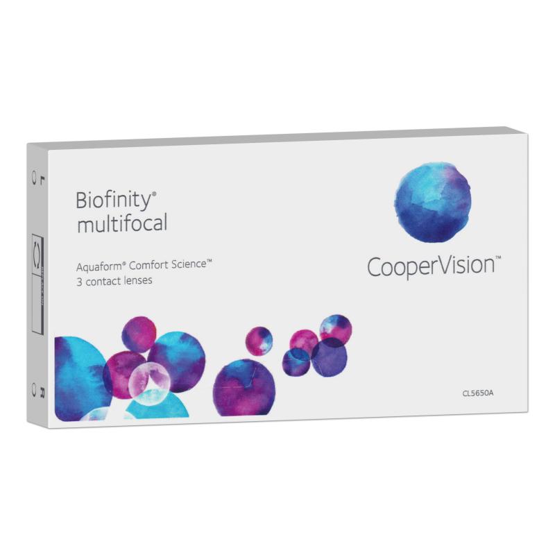 Biofinity Multifocal | 3 Linsen | ADD +1,00 D